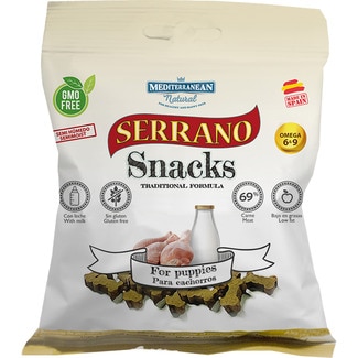 MEDITERRANEAN Serrano Snacks puppy treats container 85 g