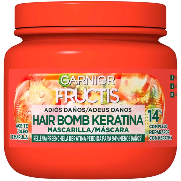 Fructis  Máscara Adeus Danos embalagem 320 ml