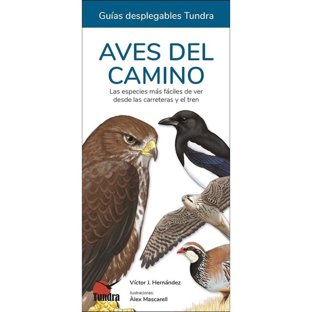 Aves del camino - guías desplegables tundra