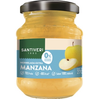 SANTIVERI Apfelmarmelade Extraklasse 0% Zuckerzusatz Flacon 270 g