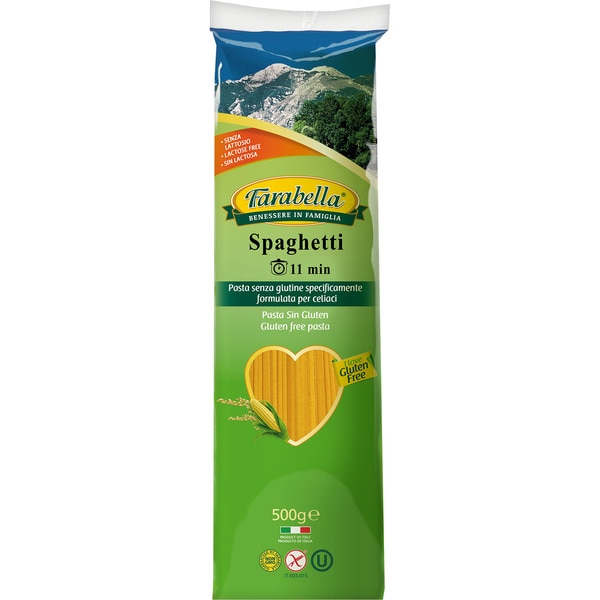 Gluten-free spaghetti container 500 g