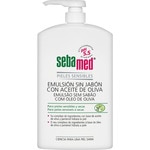 Seifenfreie Emulsion mit Olivenöl Dosierspender 1000 ml zur täglichen Körperhygiene, für empfindliche und feine Haut