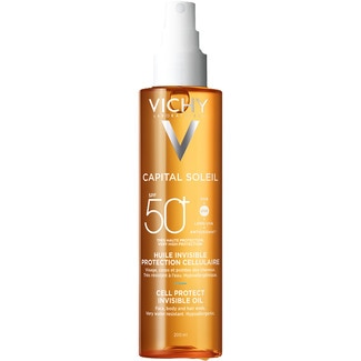 VICHY CAPITAL SOLEIL Cell Protect invisible sun protection oil for body and face SPF 50+ spray 200 ml