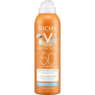 VICHY IDEAL SOLEIL protector solar infantil SPF 50+ en bruma solar anti-arena spray 200 ml