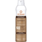 Sunnique bronce+ leche bruma protectora solar vitEox 80 SPF-50 spray 250 ml resistente al agua