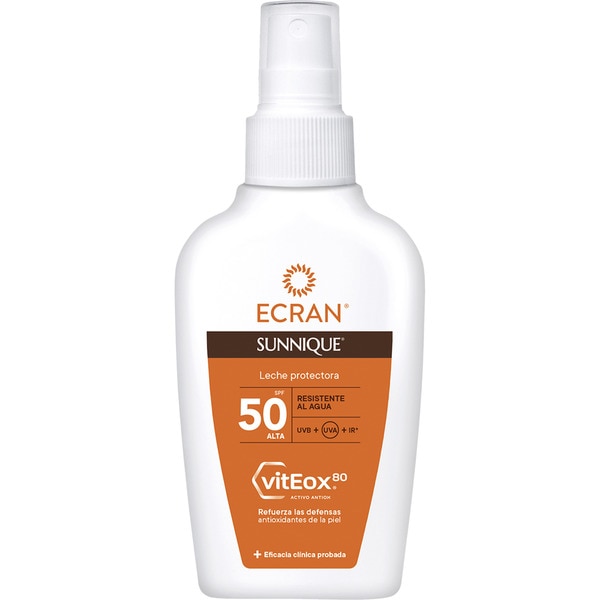 Sunnique naturals Sonnenschutzmilch vitEox 80 SPF-50 Spray 100 ml wasserbeständig