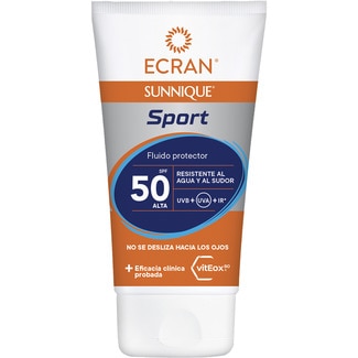 ECRAN Sunnique Sport ultra-light face fluid vitEox 80 SPF-50 tube 40 ml water and sweat resistant