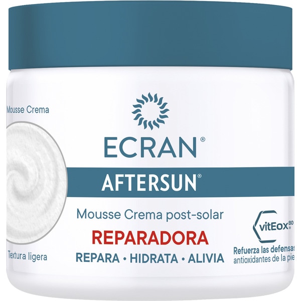 aftersun mousse crema post-solar Reparadora vitEox 80 tarro 350 ml