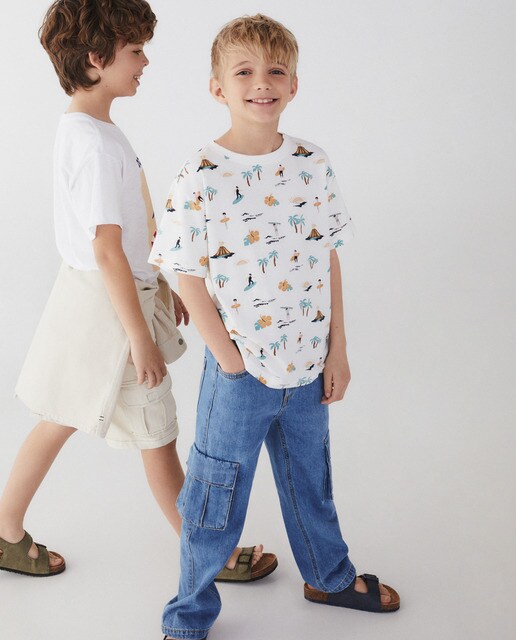 Camiseta de manga corta de niño