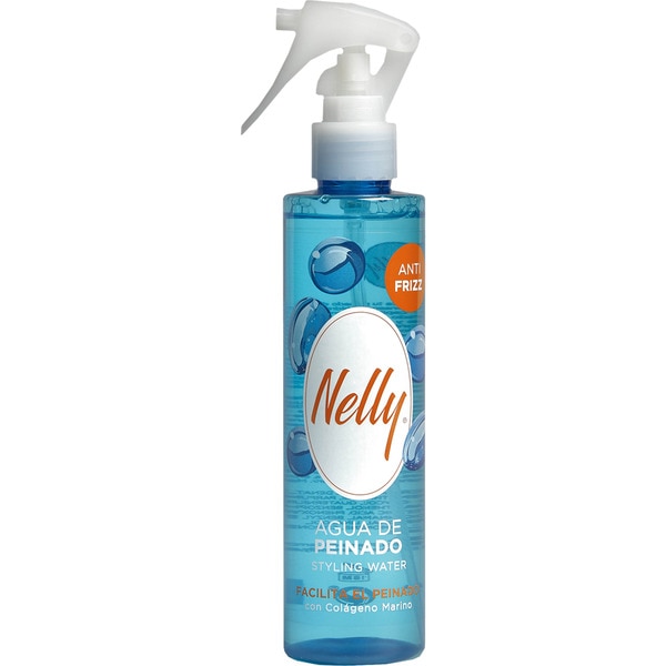 agua peinado Anti Frizz con colágeno marino spray gun 200 ml