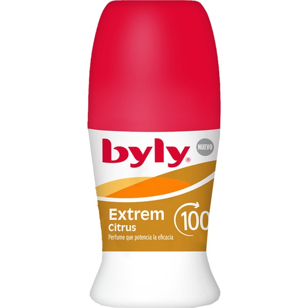desodorante roll-on Extrem Citrus envase 50 ml