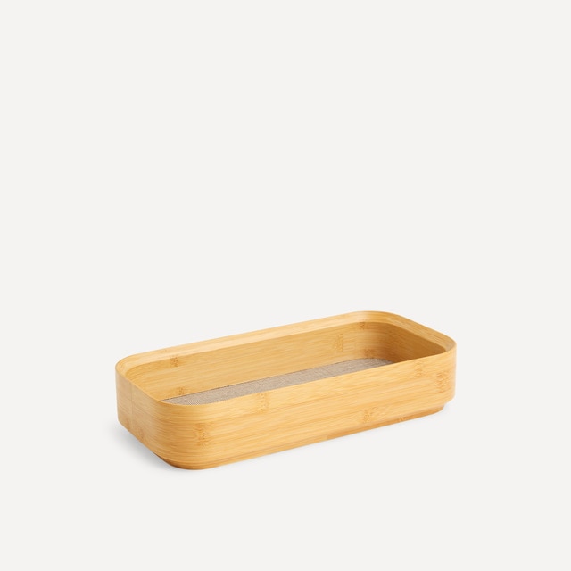Caja organizadora rectangular de bambú Room - El Corte Inglés