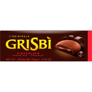 Grisbi Bolachas de Chocolate Cremosi embalagem 135 g