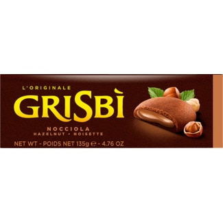 Grisbi Bolachas de Avelã Cremosi embalagem 135 g