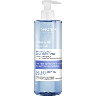 VICHY DERCOS Mineral gentle shampoo for all the family and all hair types flask 400 ml