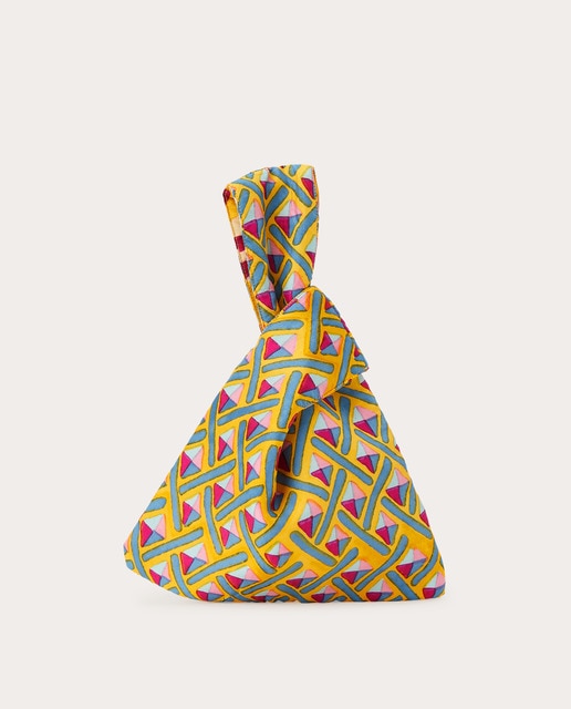 Bolso de mano Knot de algodón