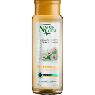 NATUR VITAL Sensitive Camomile dermatological shampoo flask 300 ml for all hair types