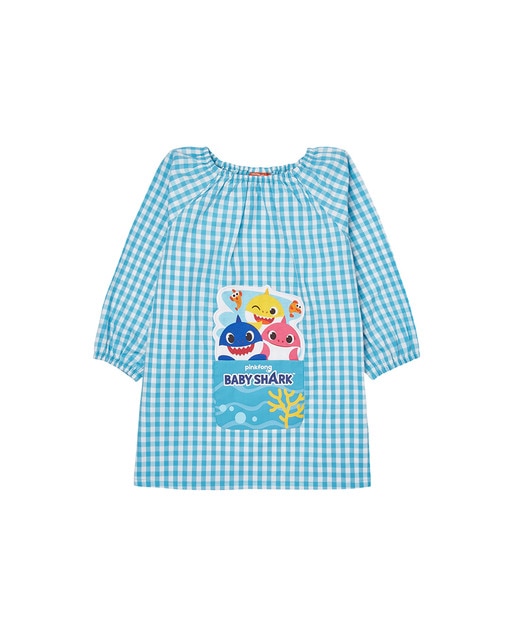 Baby de uniforme Baby Shark azul