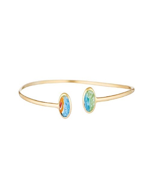 Brazalete Murano Duo Oro