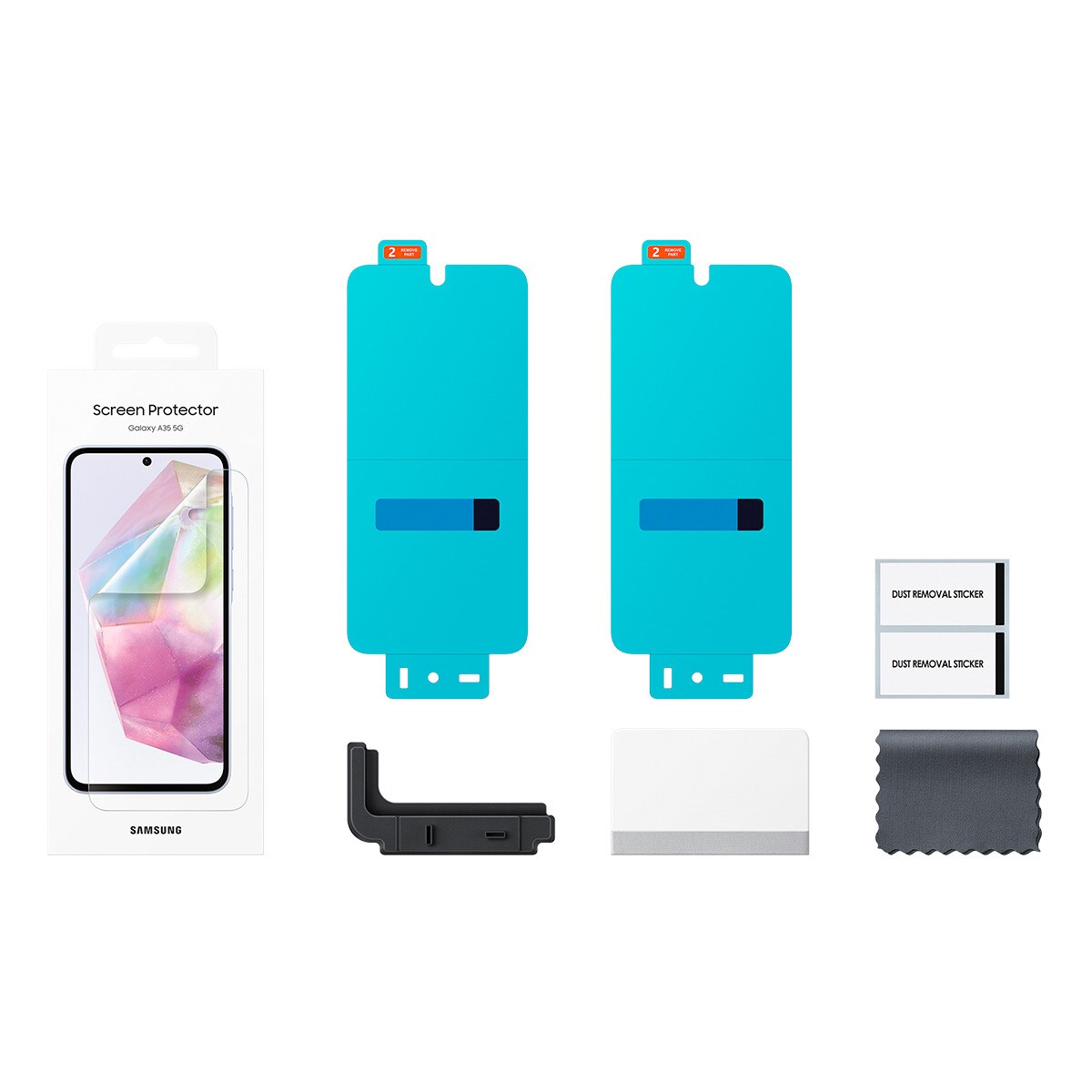 Película de Proteção para Samsung Galaxy A35 Transparente-2