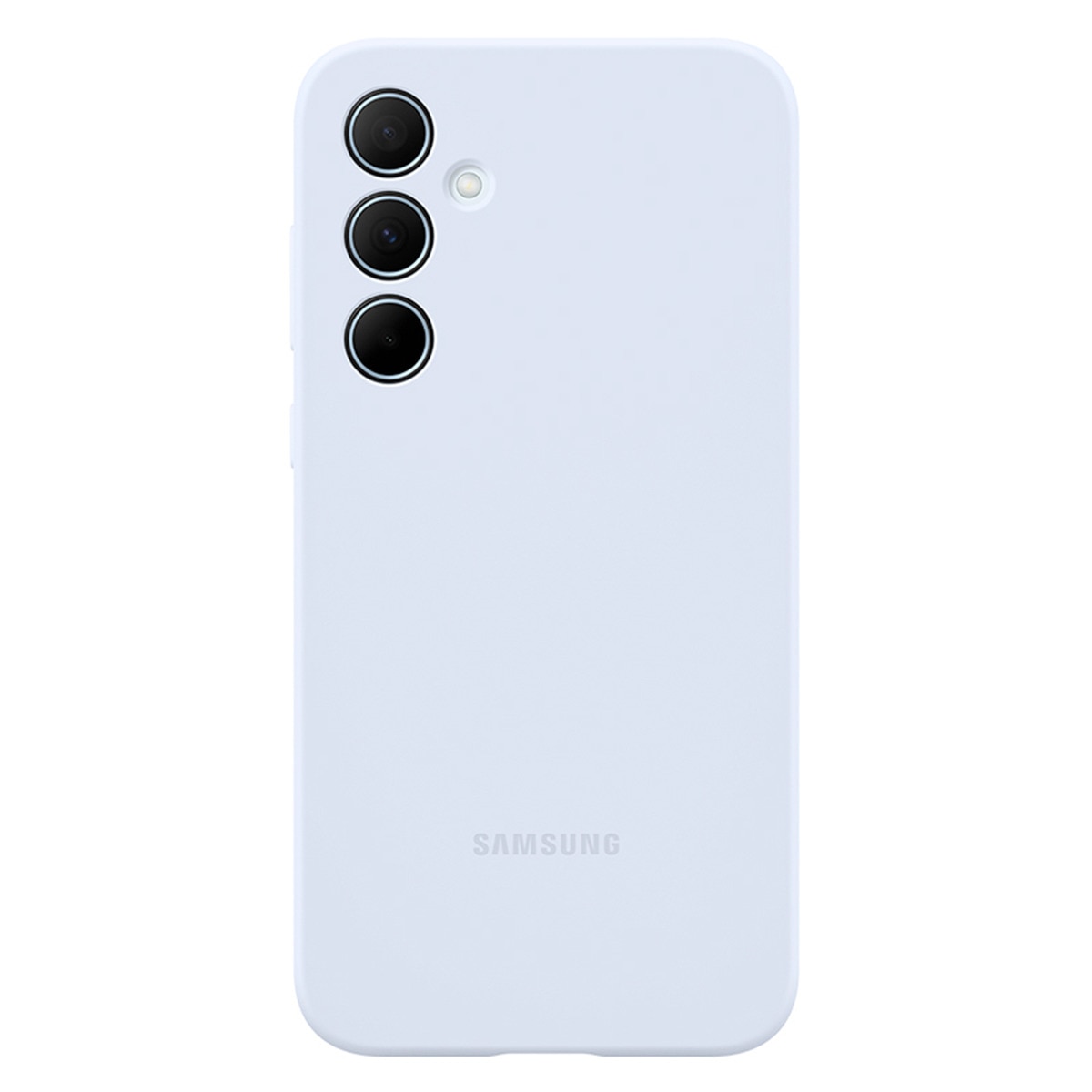 Capa de Silicone para Samsung Galaxy A35 - Azul Claro Azul-claro-2