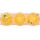 EL CORTE INGLES pineapple rings in their own juice 3-pack tins 139 drained weight g