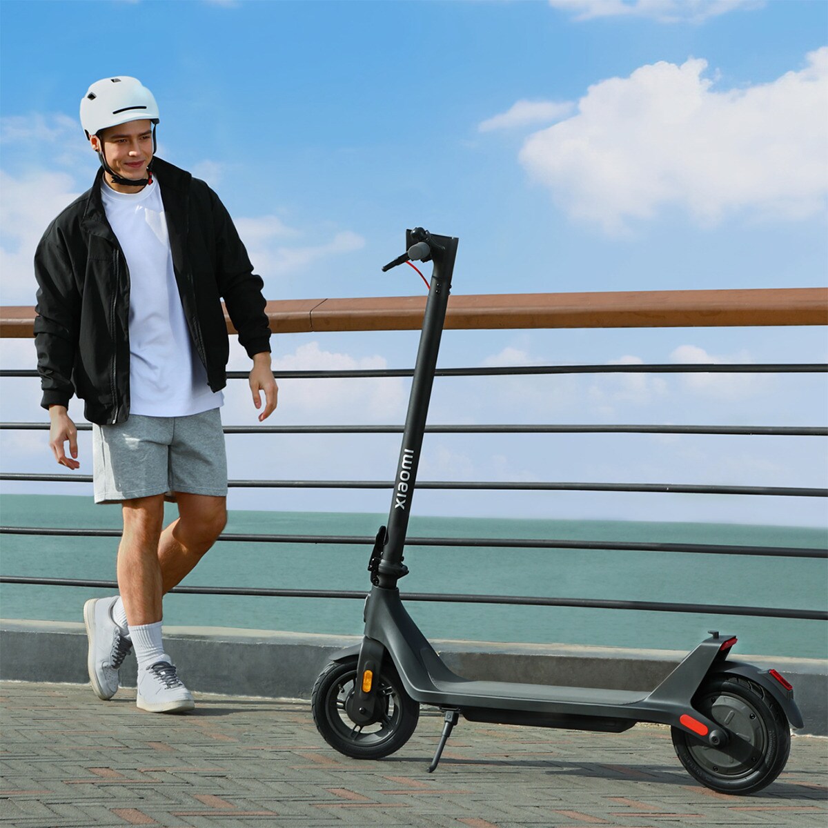 Trotinete Elétrica Electric Scooter 4 Lite (2ª Geração) Cinzento-escuro-7