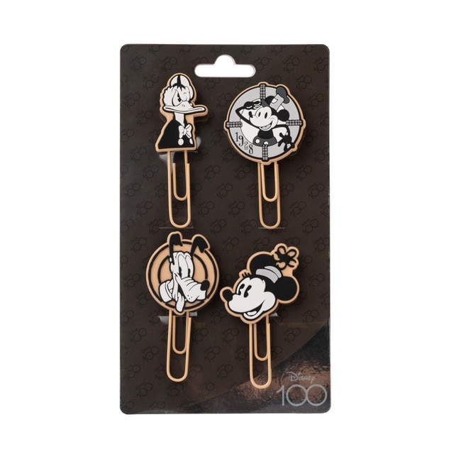 Set de clips con topper Disney Mickey Erik negro.