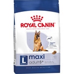 Maxi dog food for large breed adult dogs aged 5+ sack 15 kg