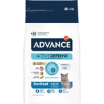 Adult pienso para gatos adultos esterilizados con pavo bolsa 1,5 kg