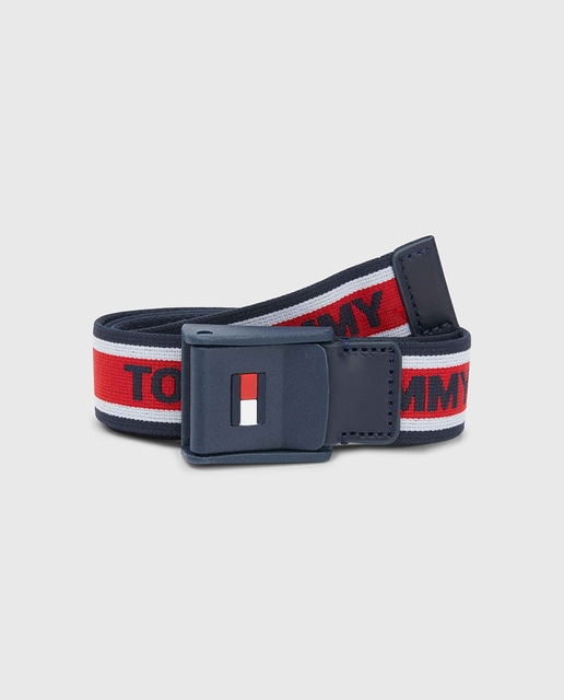 Cinturón de niño con logo Tommy