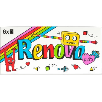 Renova Lenços de Bolso Mini Pack 6 6 unidades