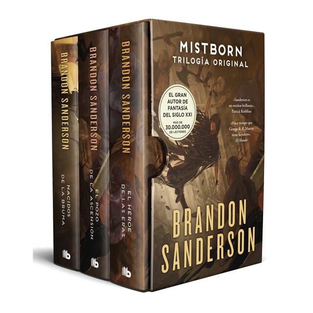 ESTUCHE MISTBORN  (Tapa blanda)