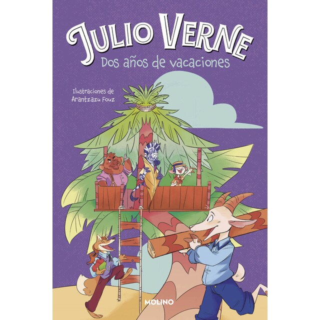 Dos años de vacaciones (Julio Verne para niños) (Tapa dura)
