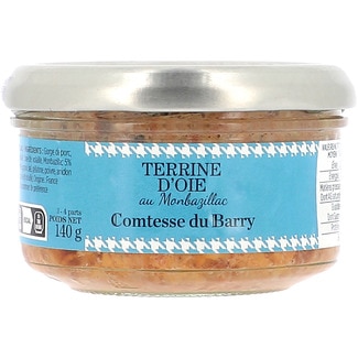 COMTESSE DU BARRY paté de oca al Monbazillac tarrina 140 g