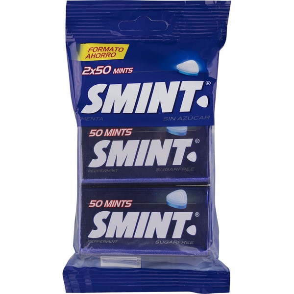 Harte zuckerfreie Bonbons glutenfrei mit Minzgeschmack 2er-Pack Einheiten 35 g