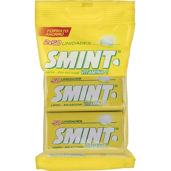 Harte Bonbons glutenfrei und zuckerfrei Zitronengeschmack mit Vitamin C 2er-Pack Einheiten 35 g Sparformat Pack 2 x 50 Stück