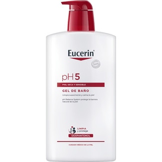 EUCERIN gel de baño pH5 para piel sensible dosificador 1000 ml