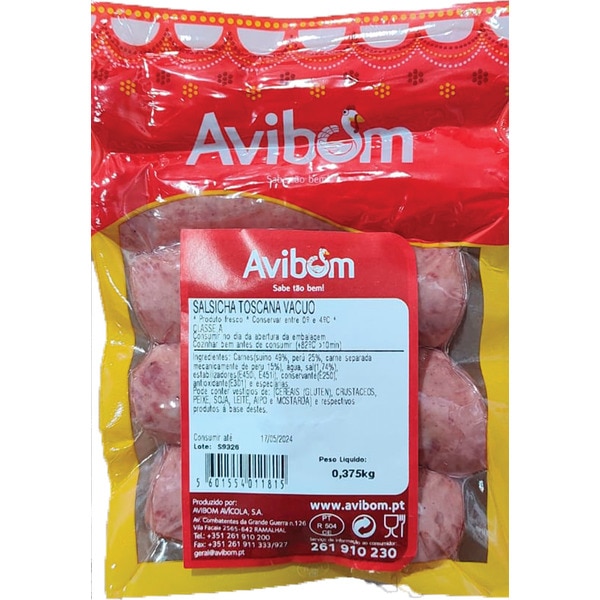 Salsicha Toscana embalagem 375 g