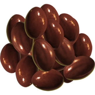 Imperial Amêndoas Cobertas de Chocolate Negro ao peso kg