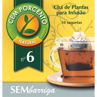 Cem Porcento Infusão sem Barriga embalagem 13 g