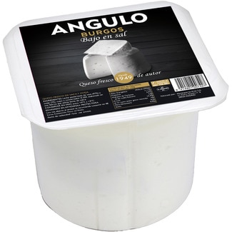 ANGULO harter Autoren-Frischkäse aus Burgos aus Milchmilch, salzarm, ungefähres Gewicht Stück 2 kg