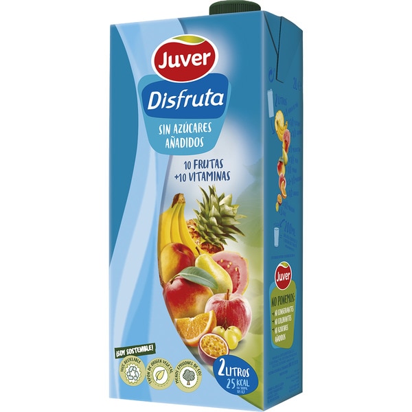 10-fruit juice drink with 10 vitamins from concentrate with no added sugars carton 2 l