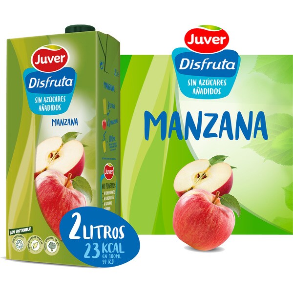 Apfelsaftgetränk aus Konzentrat ohne Zuckerzusatz Karton 2 l