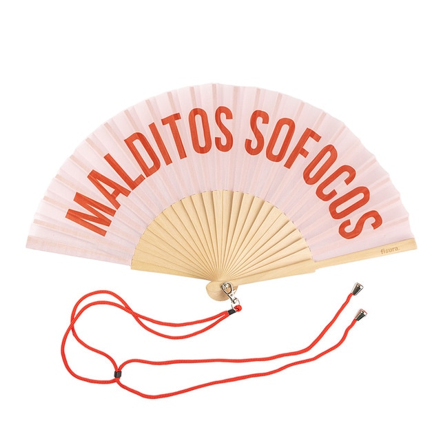 Abanico Fisura malditos sofocos.
