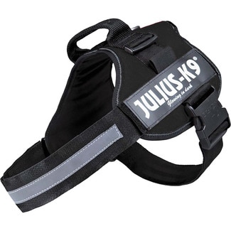 JULIUS K9 black mini breed dog harness 40-53 cm 1 each