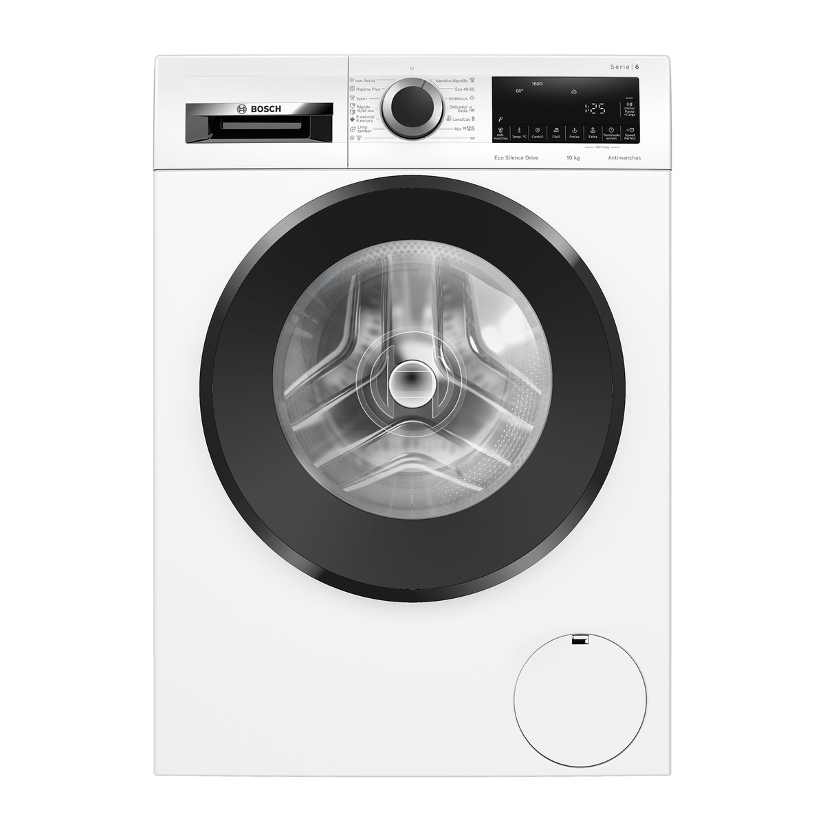 Bosch - Lavadora Bosch 10 kg / 1.600 rpm, Motor EcoSilence - WGG256Z0ES.