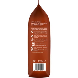 Café en grano mezcla paquete 1 kg - Marcilla