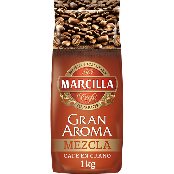 Gran Aroma Kaffee ganze Bohnen Mischröstung Paket 1 kg
