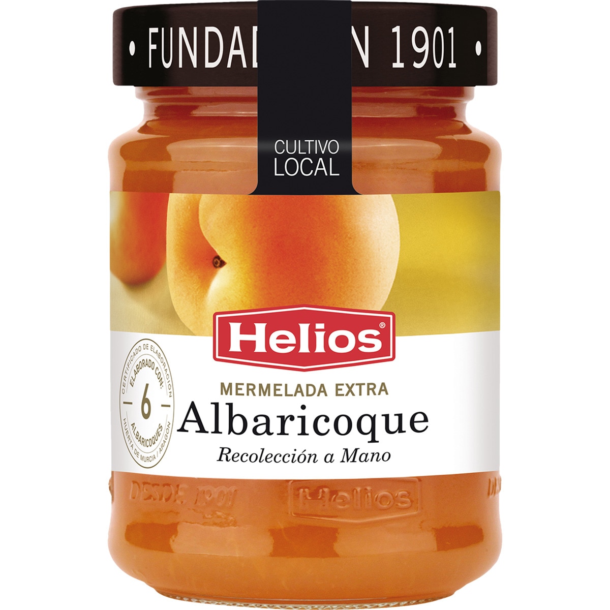 mermelada extra de albaricoque 65% fruta